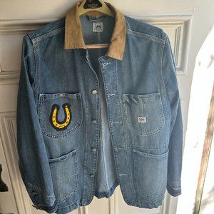 Vintage Jacket with Hand-sewn Patches